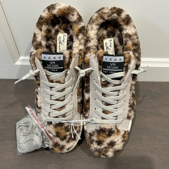 New without tags, Vintage Havana mix leopard slip ons, size 9 - Picture 3 of 4